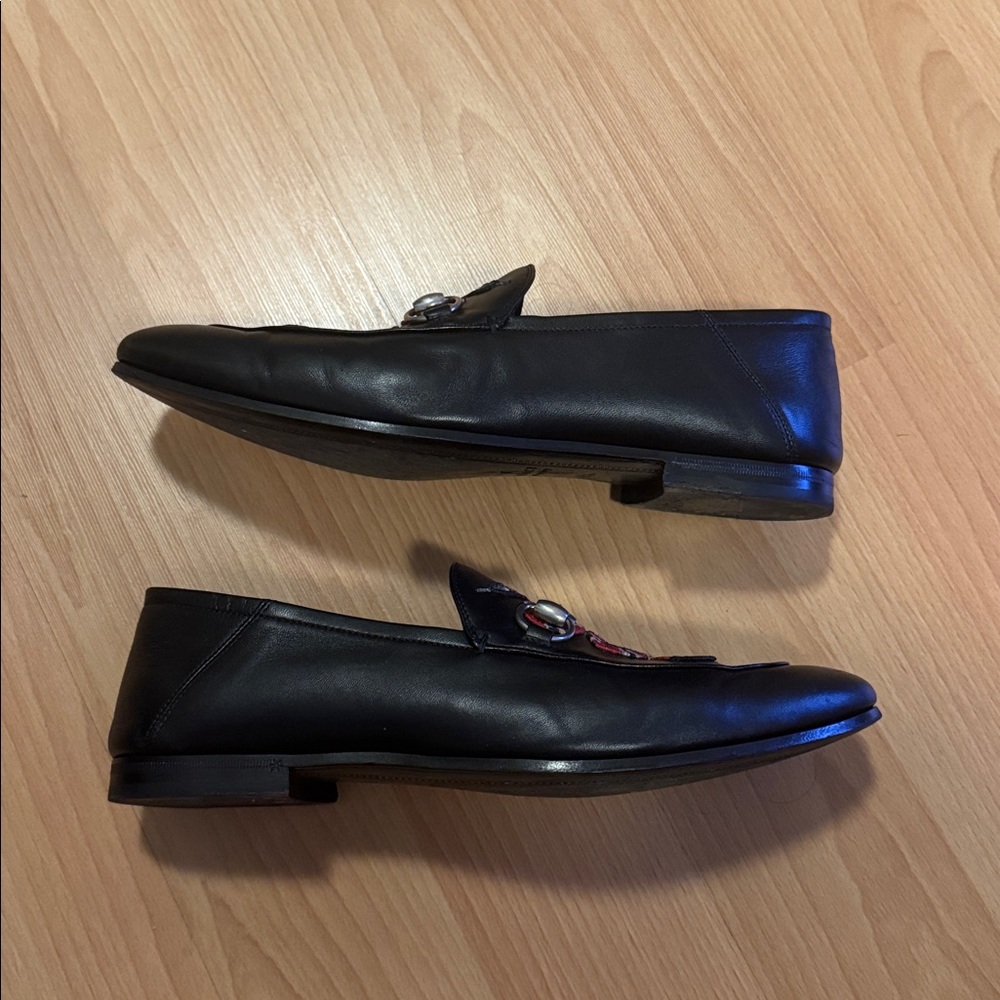 Men’s Gucci Brixton “Snake” Loafers - Picture 2 of 12